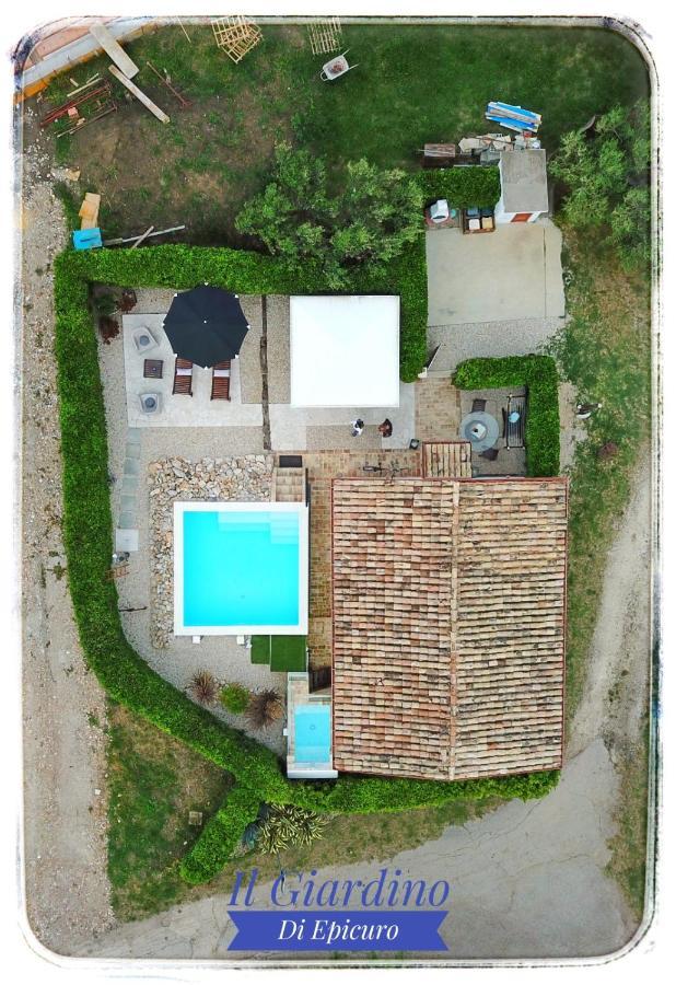 Il Giardino Di Epicuro Rocca San Giovanni Exterior foto
